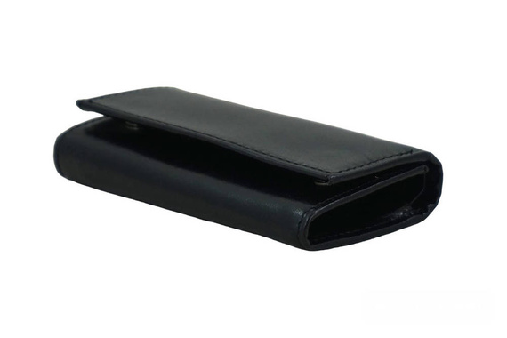 Etui na klucze skórzane Barberini's 7023-1 czarne