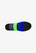 Skarpety termoaktywne na rower szaro-zielone SOCKS BIKE rozm. 45/47