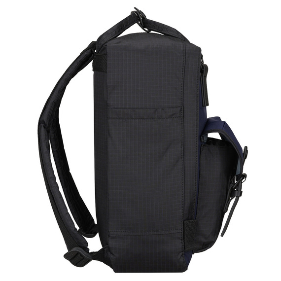 Plecak damski miejski Himawari 188L-86 czarno-granatowy