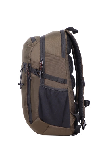 Plecak na laptopa z poliestru Discovery Path khaki