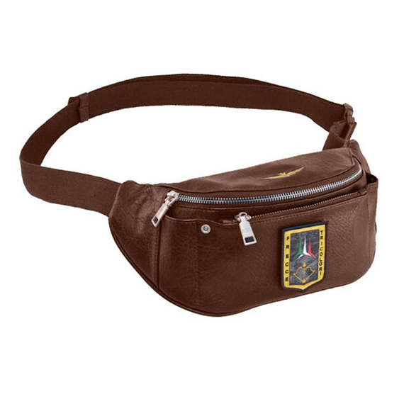 Nerka z eko skóry Aeronautica Militare AM-472 brązowa