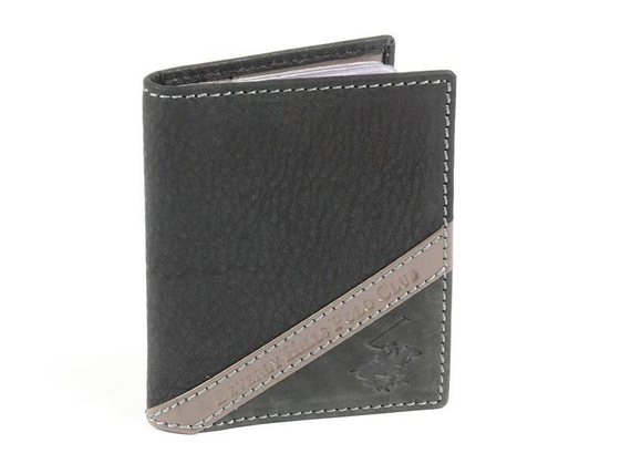 Etui na karty Beverly Hills Polo Club BH-374 grafitowe
