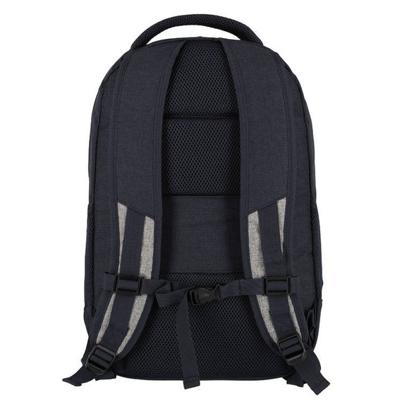 Plecak z poliestru Travelite Basics Melange granatowy