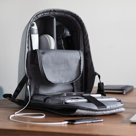 Plecak na laptopa XD Design Bobby Hero Regular szary