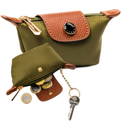 Etui na klucze z poliestru Peterson CKY-01 khaki