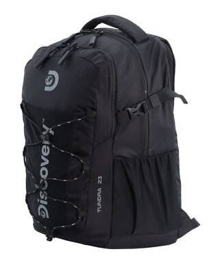 Plecak na laptopa z poliestru Discovery Outdoor 612 czarny