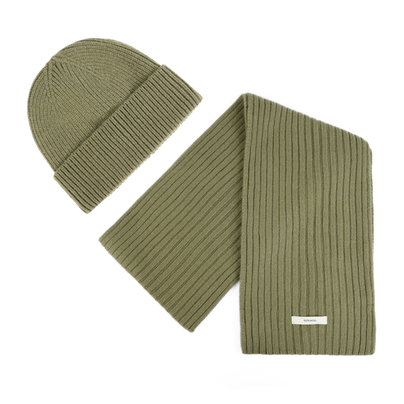 Czapka zimowa Solier MERIN khaki