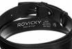 Pasek męski z dziurkowanym wzorem Rovicky R-PI-02 czarny