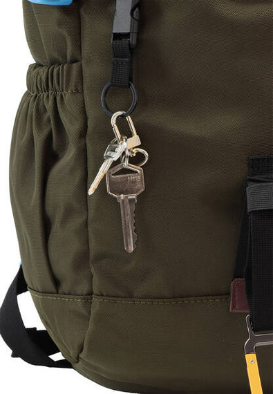 Plecak na laptopa z poliestru Discovery Icon 723 khaki