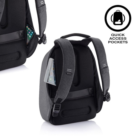Plecak miejski z poliestru XD Design Bobby Hero XL czarny