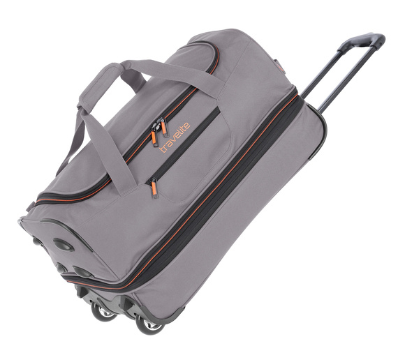 Torba podróżna na kółkach mała walizka szara - Travelite Basics 96275-04
